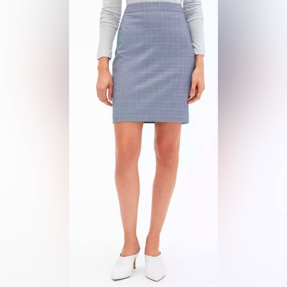Banana Republic Blue Pencil Skirt